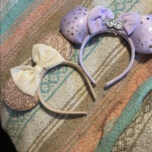 bundle of girls minnie ears | euc | small shop & direct from parks